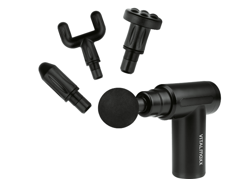 VITALMAXX massagepistol med tre tillbehör
