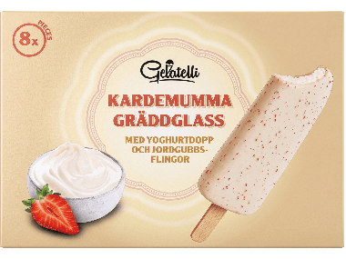 Gelatelli Kardemumma gräddglass