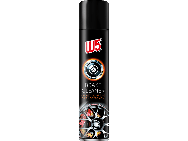 W5 bromsrengöringsspray mot olja, fett, smuts och korrosion