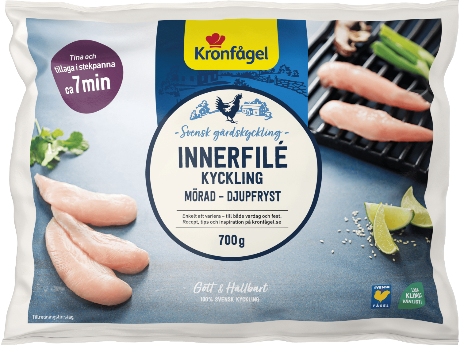 Mörad kycklinginnerfilé