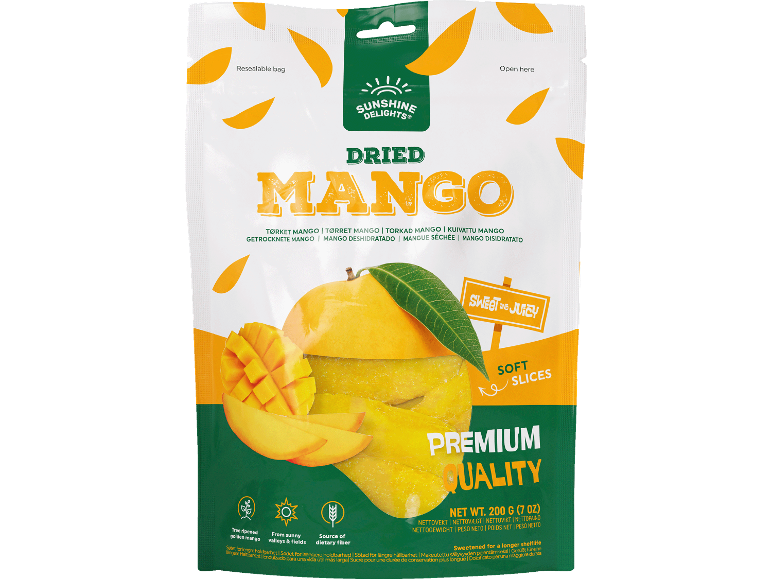 Torkad mango