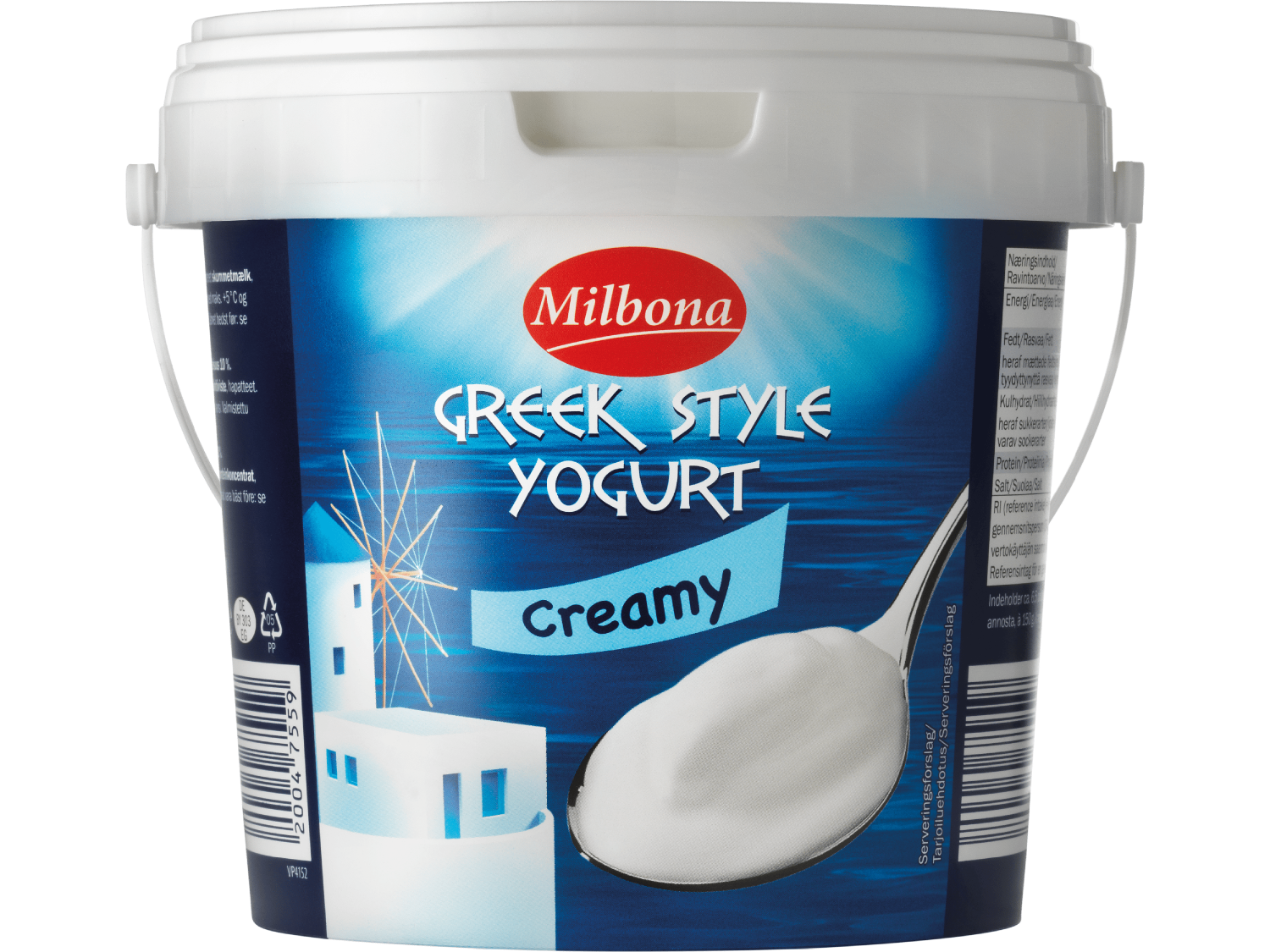 MILBONA Yoghurt i grekisk stil