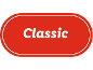 Röd logotyp med texten Classic i en vit ram.
