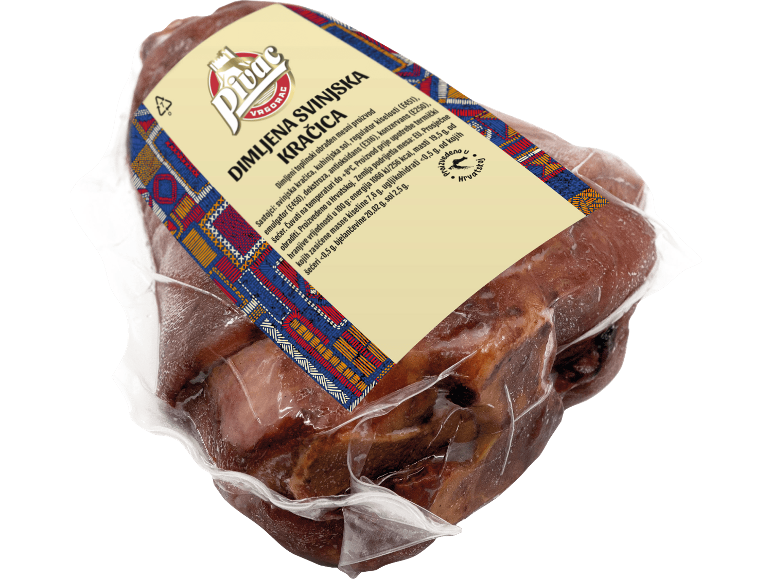 Vakuumförpackat rökt fläsklägg med ben