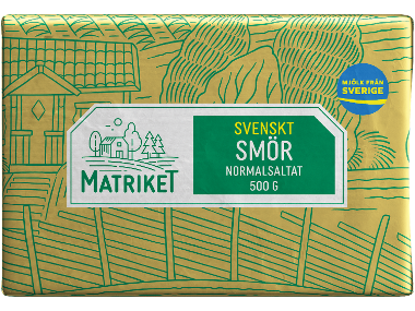 Matriket Svenskt smör