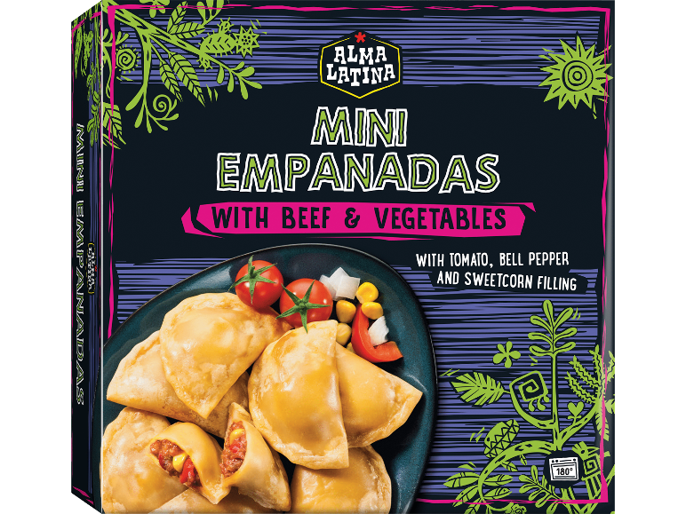 Empanadas biff & grönsaker