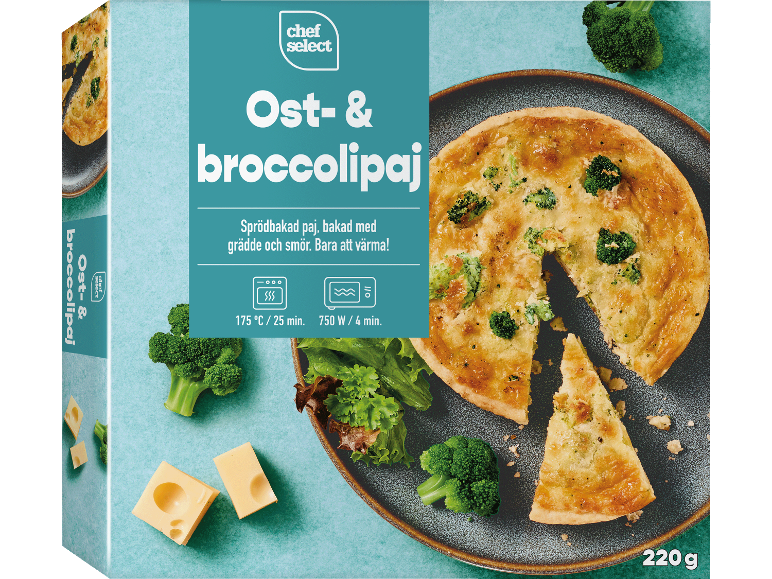 Ost- & broccolipaj