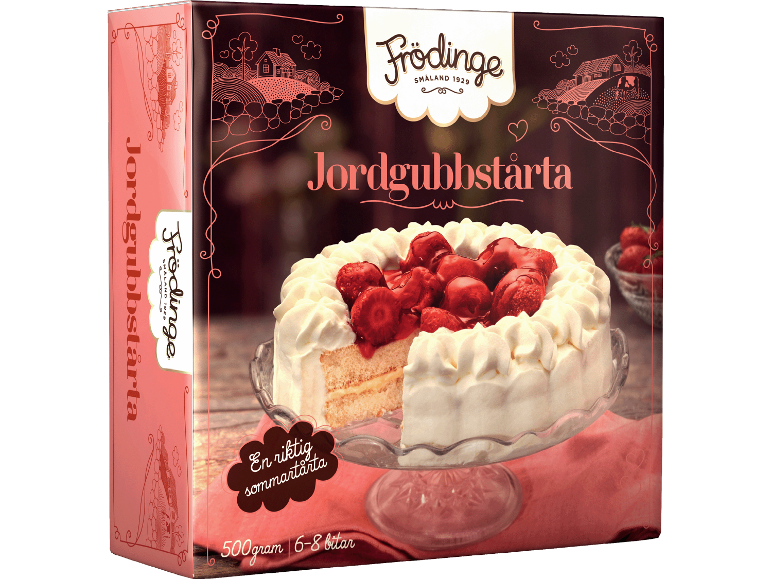 Jordgubbstårta