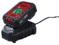 20V, 2.0Ah, 40Wh batteri på en 2.4A laddare.