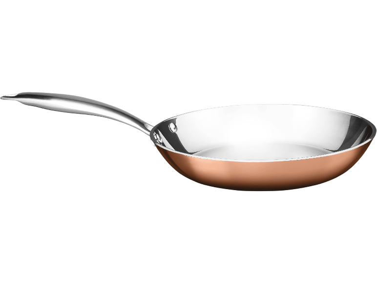 Silvercrest premium-panna med kopparskikt.