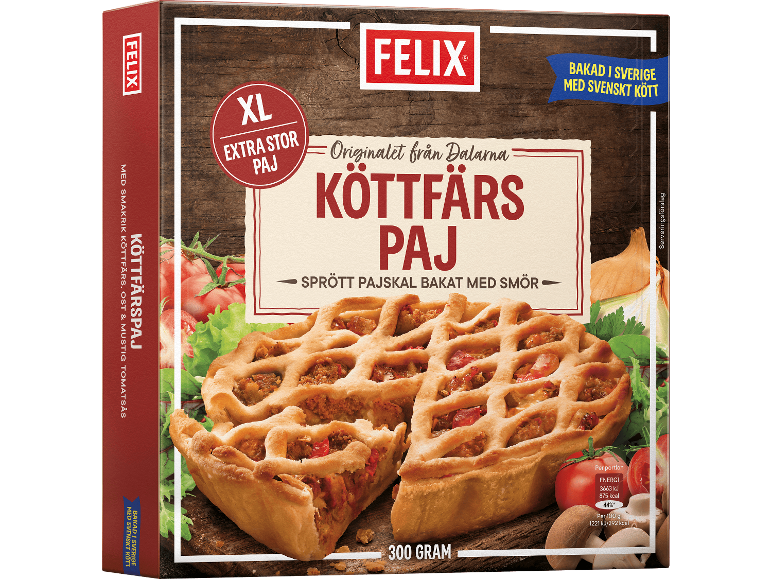 FELIX Köttfärspaj, 300 g