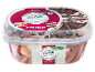 Bon Gelati Black Forest premiumglass i en plastbytta