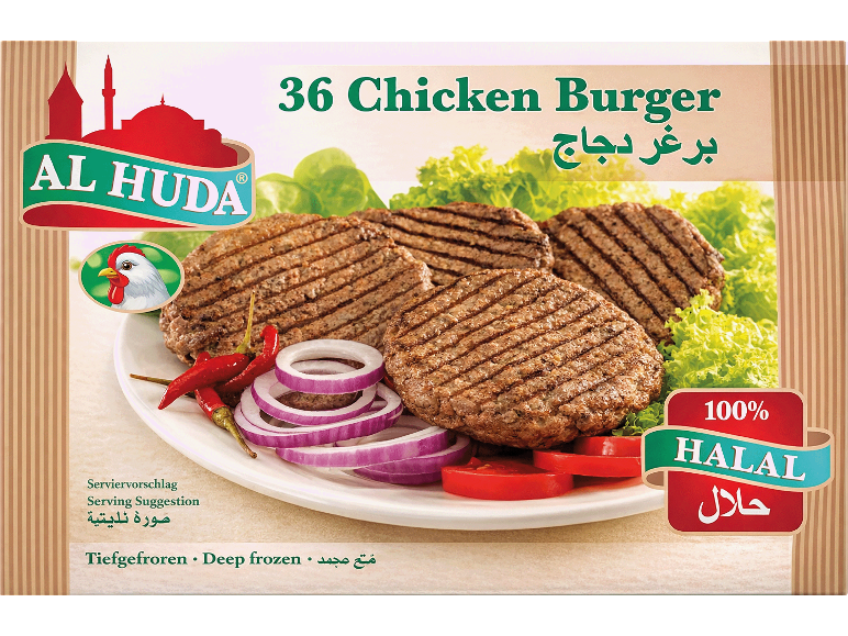 Al Huda Kycklingburgare