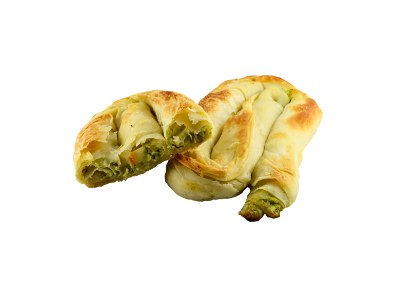 Burek med spenat och ostfyllning