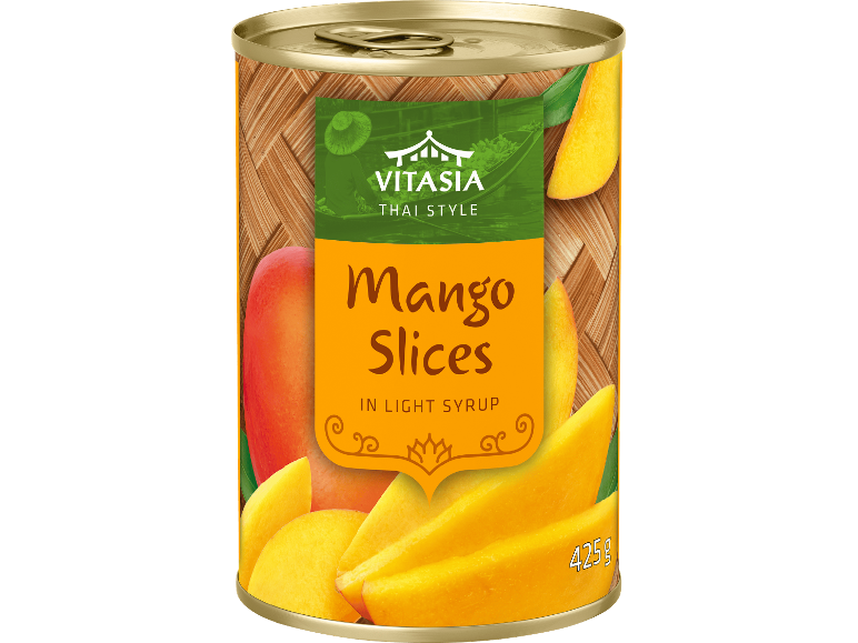 Skivad mango