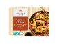 Japansk marinerade räkor med teriyakisås och asiatiska grönsaker, 300g frysta.