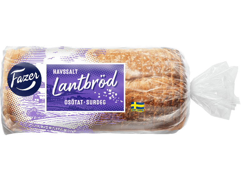Fazer Lantbröd med havssalt och surdeg
