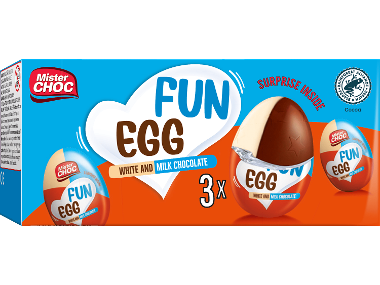 Mister Choc Chokladägg 3-pack