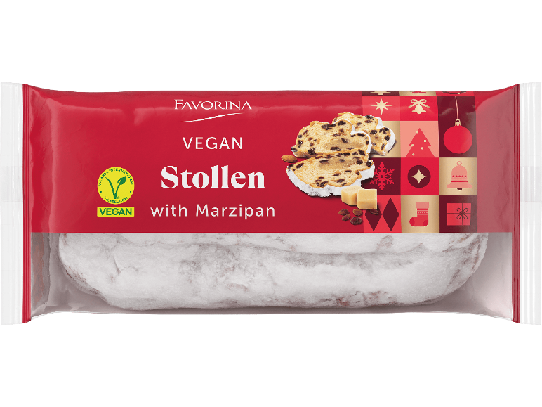 Favorina Vegansk marsipanstollen