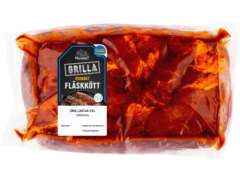 Marinerad grillskiva
