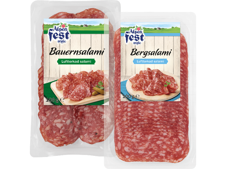 Lufttorkad salami