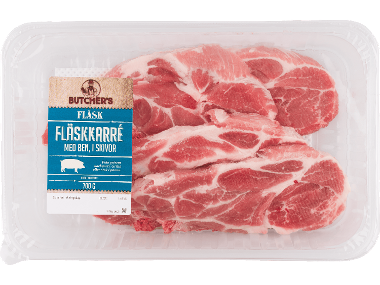 Färsk fläskkarré