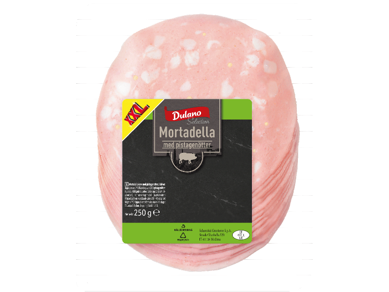 Mortadella med pistagenötter, 250 g