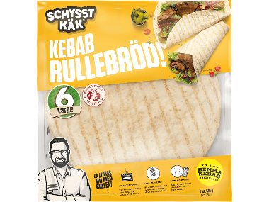 SCHYSST KÄK Kebabrullebröd