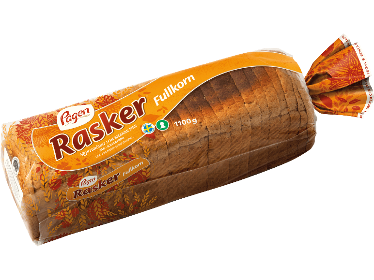 Pågen Rasker Fullkorn, 1100 g
