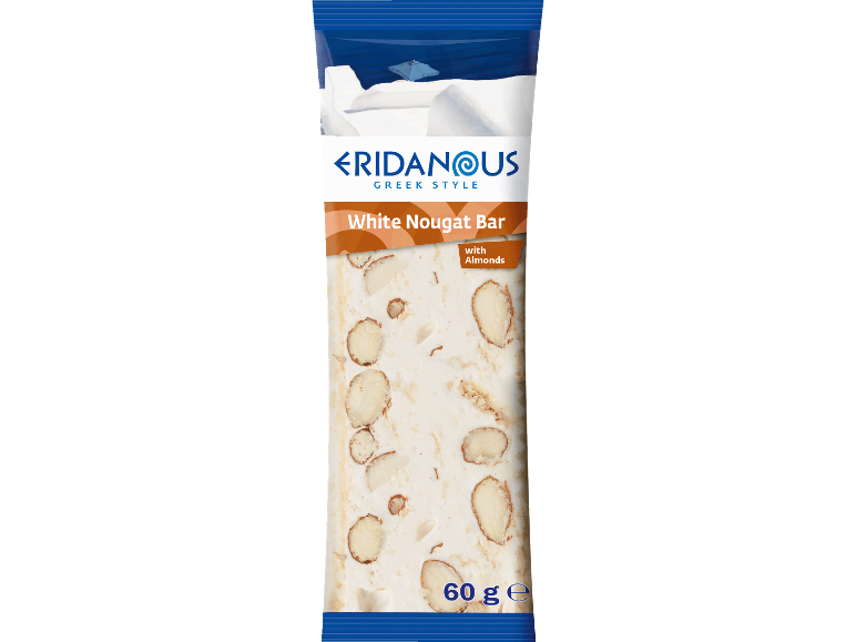 Vit nougat med mandel