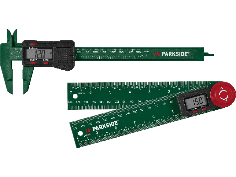 PARKSIDE digitalt skjutmått och digital vinkelmätare