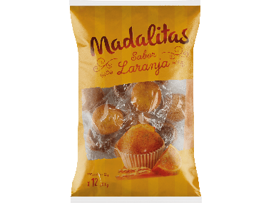 Madalenas med apelsin