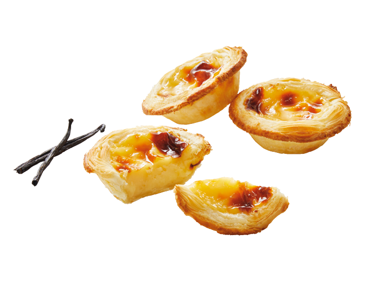 Vaniljbullar med vaniljstänger.