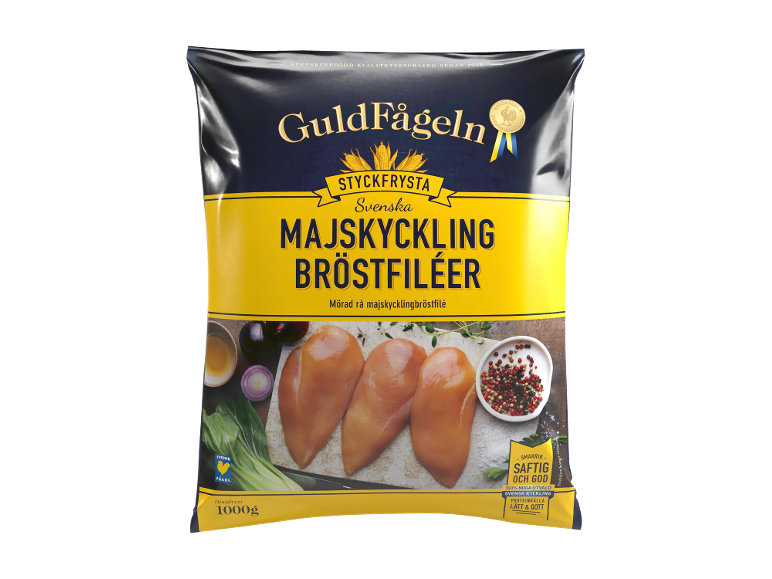 Majskycklingbröstfiléer