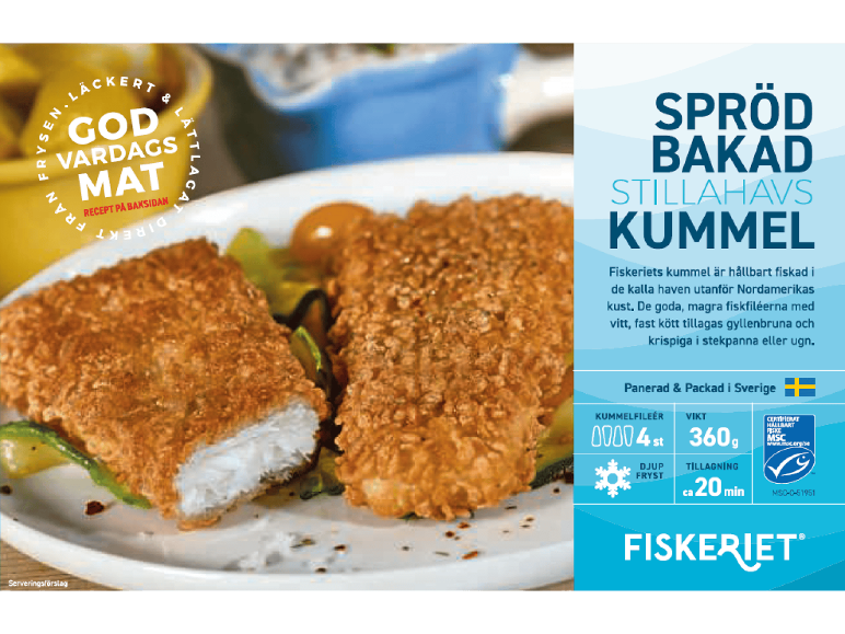 MSC Sprödbakad kummelfilé