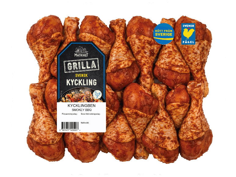Kycklingben smokey BBQ