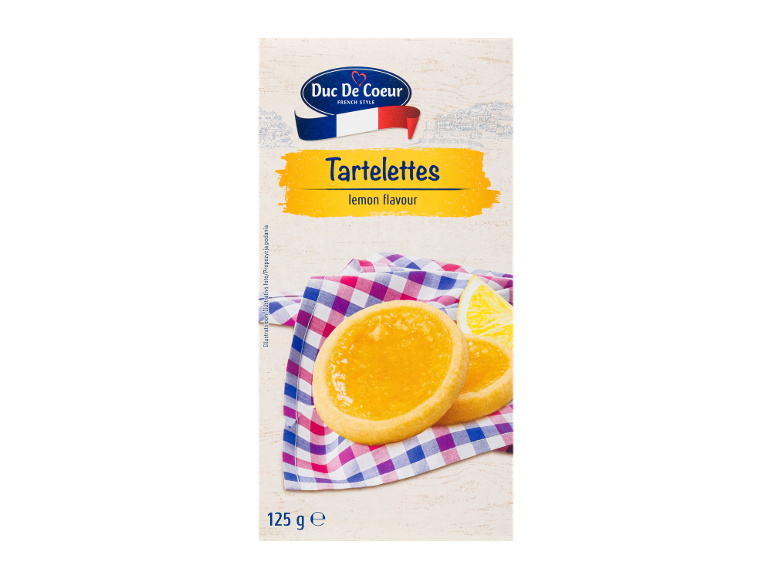 Citrontarteletter, 125 g