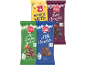 Fyra sorters Fin Carré chokladkakor, inklusive mjölkchoklad och mörk choklad.