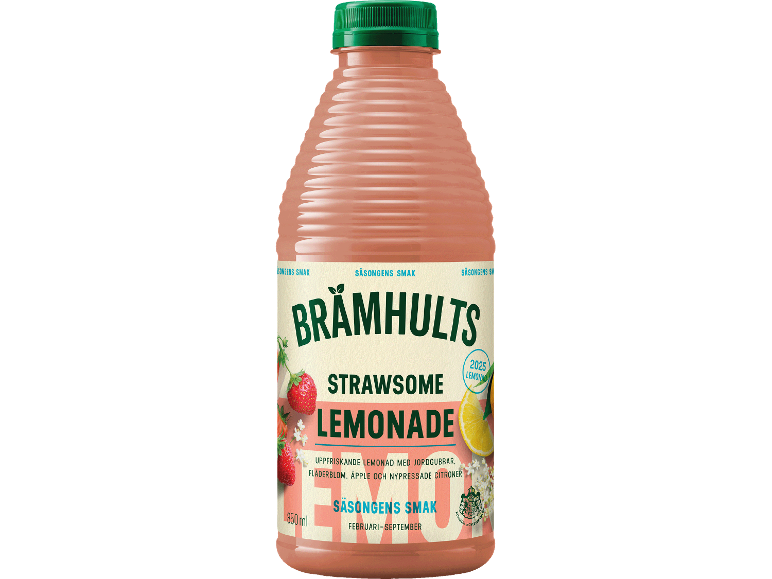 Lemonad jordgubb & fläder