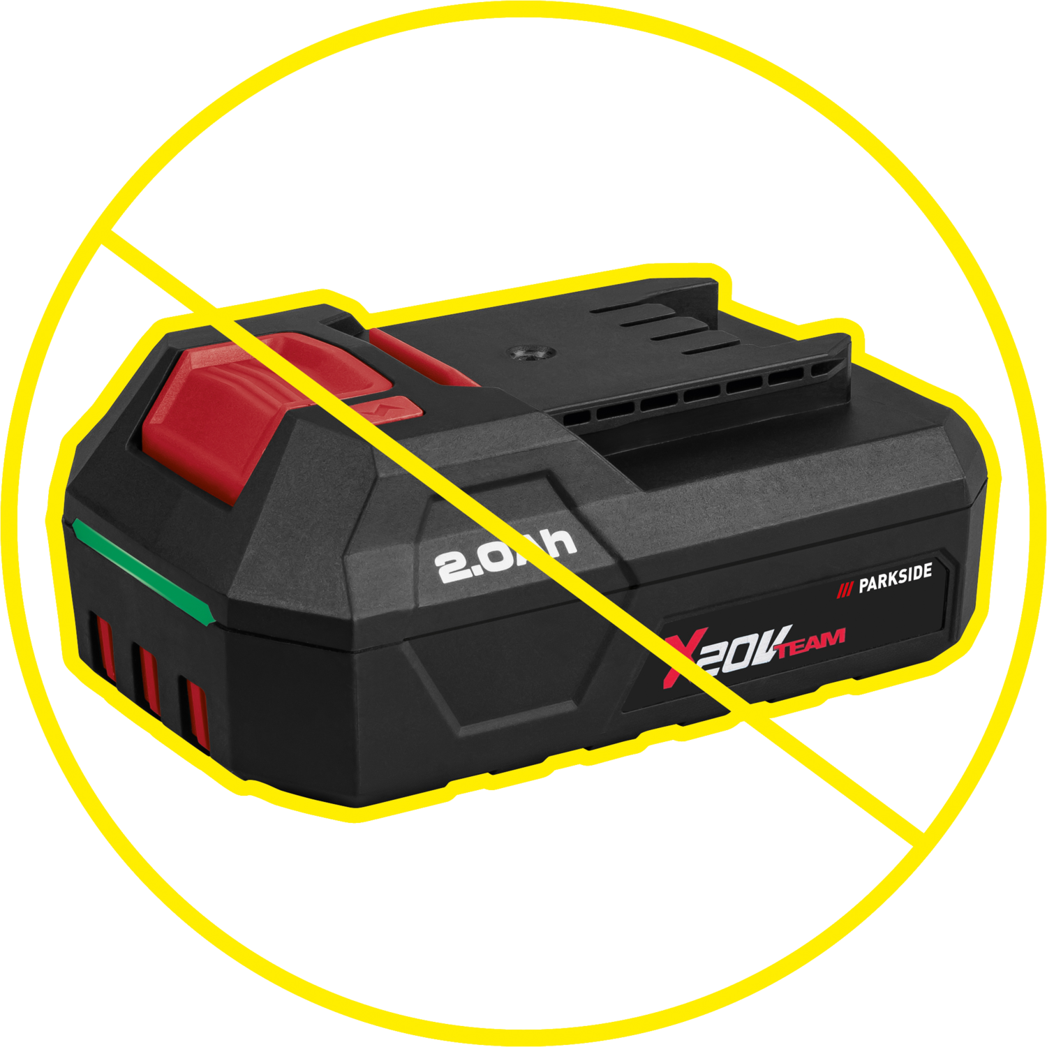 Inget 2.0Ah 20V batteri