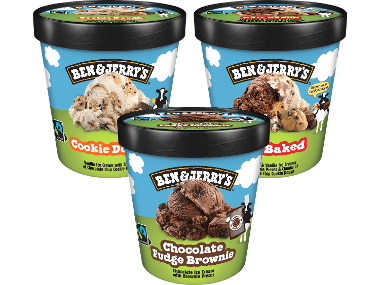 Ben & Jerry's Glass