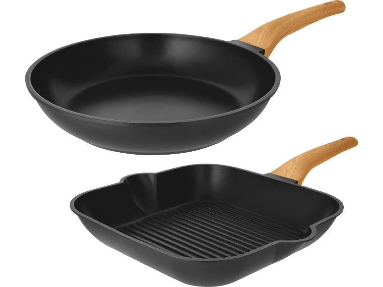Stek-/grillpanna i gjuten aluminium