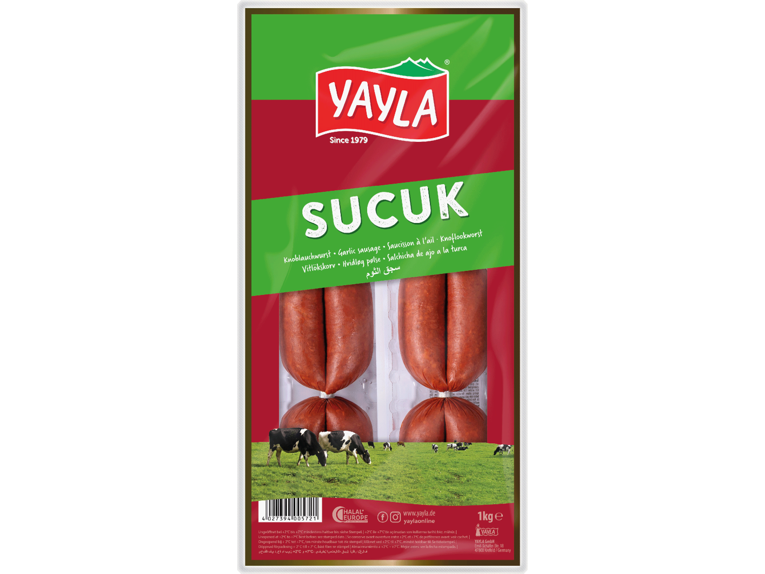 Sucuk vitlökskorv