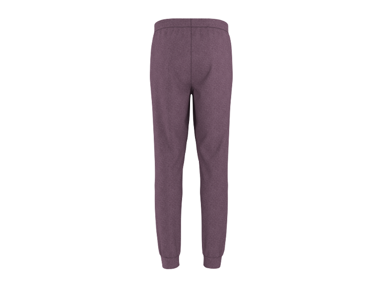 Herr joggingbyxor i melange lila
