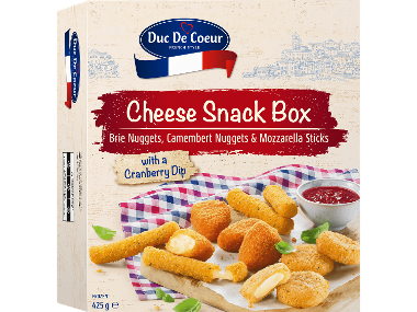 Duc de Coeur Panerade ostsnacks