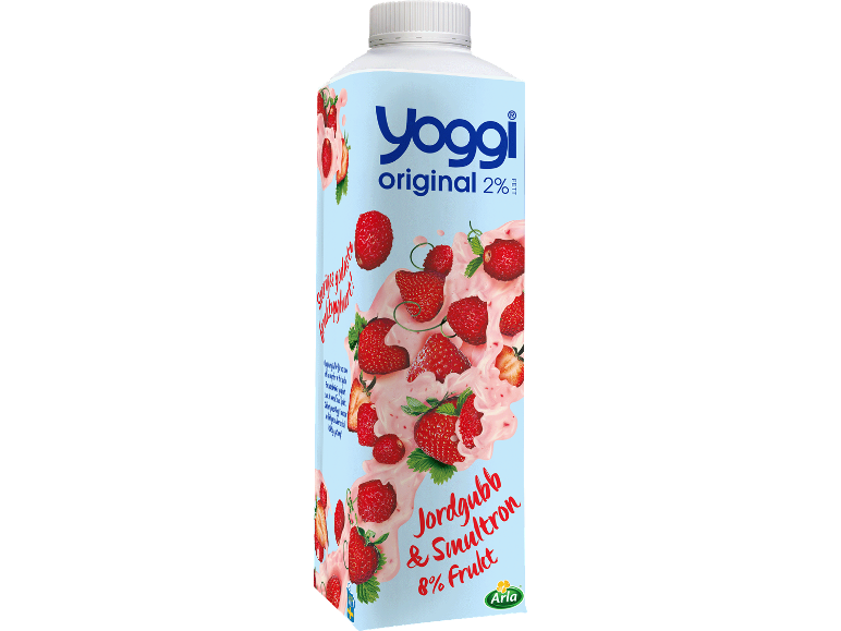 Yoggi jordgubb/smultron