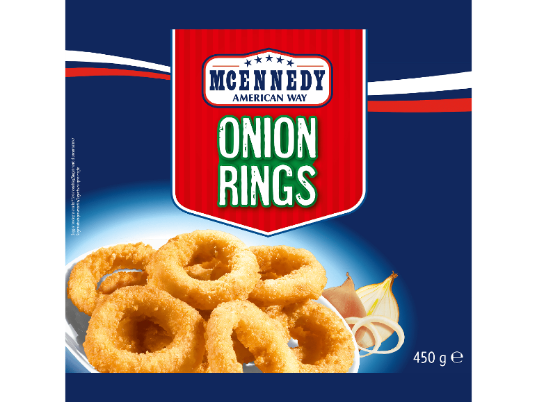 McEnnedy lökringar, 450 g förpackning