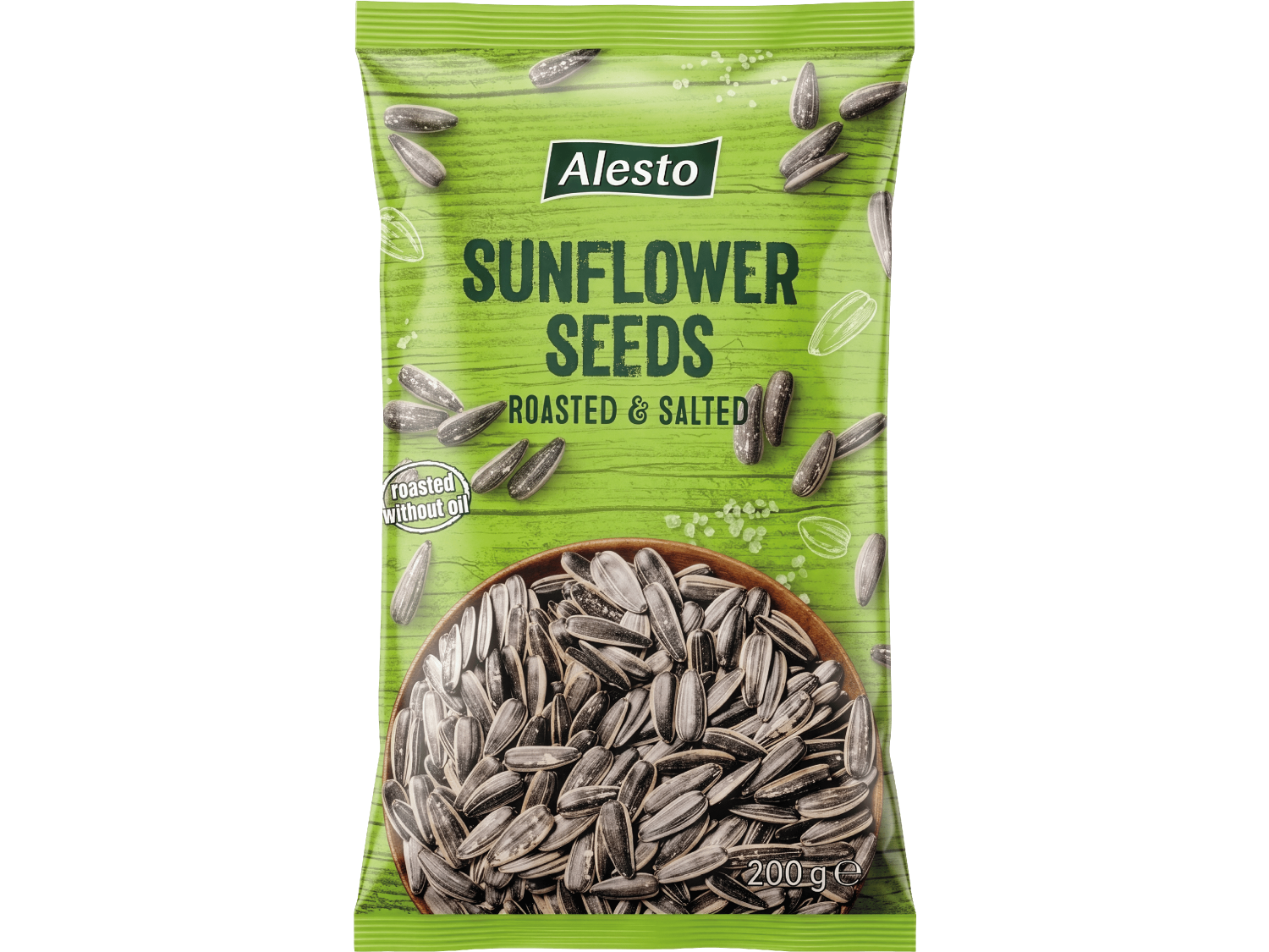 ALESTO Solrosfrön rostade och saltade