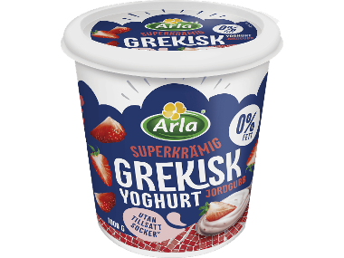Arla Grekisk yoghurt jordgubb