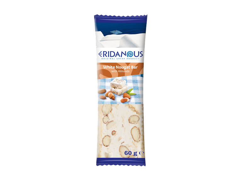 Vit nougat med mandel